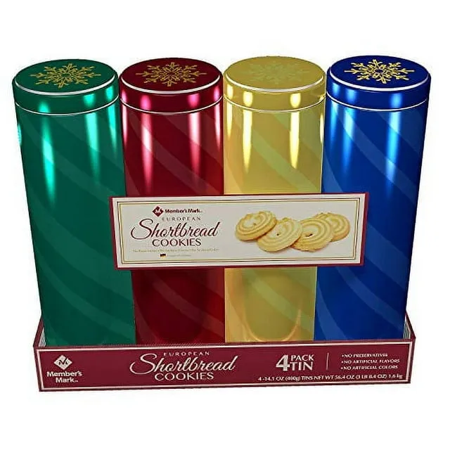 European Shortbread Cookies, 56.4 Oz