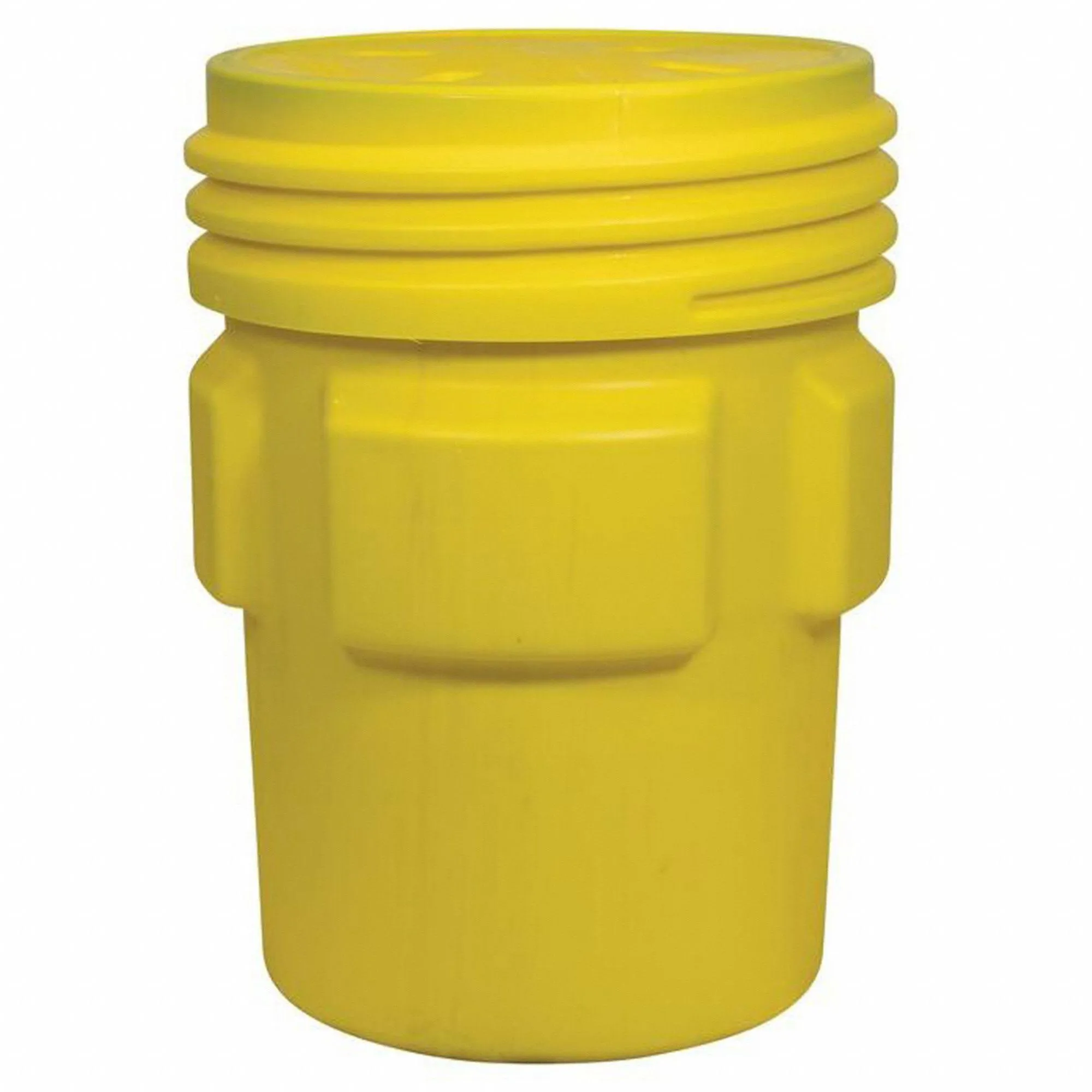 Eagle 1690 Overpack Drum, 95 gal, Screw Top Lid, Yellow