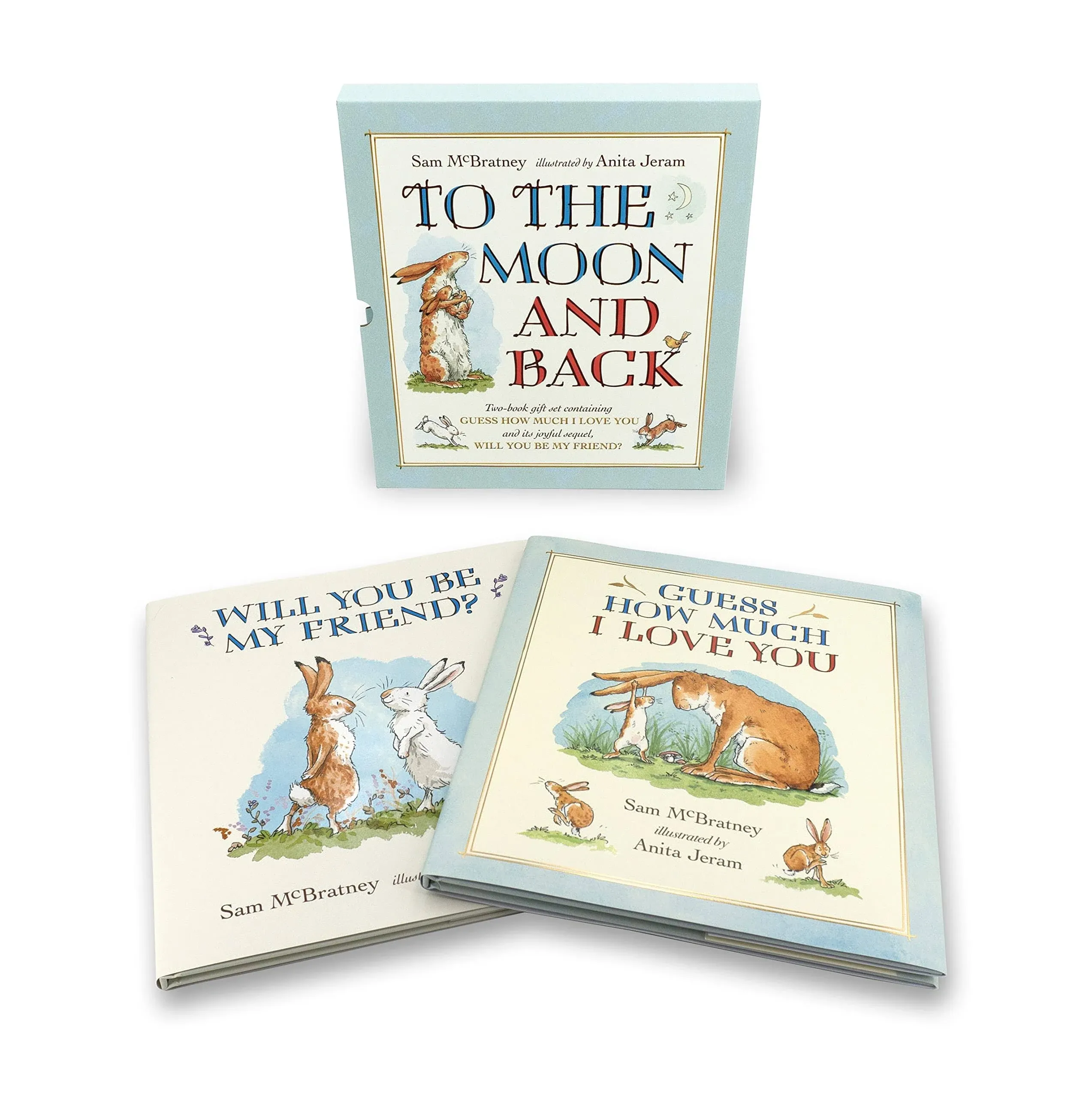 To the Moon and Back: Guess How Much I Love You and Will You Be My Friend? Slipcase