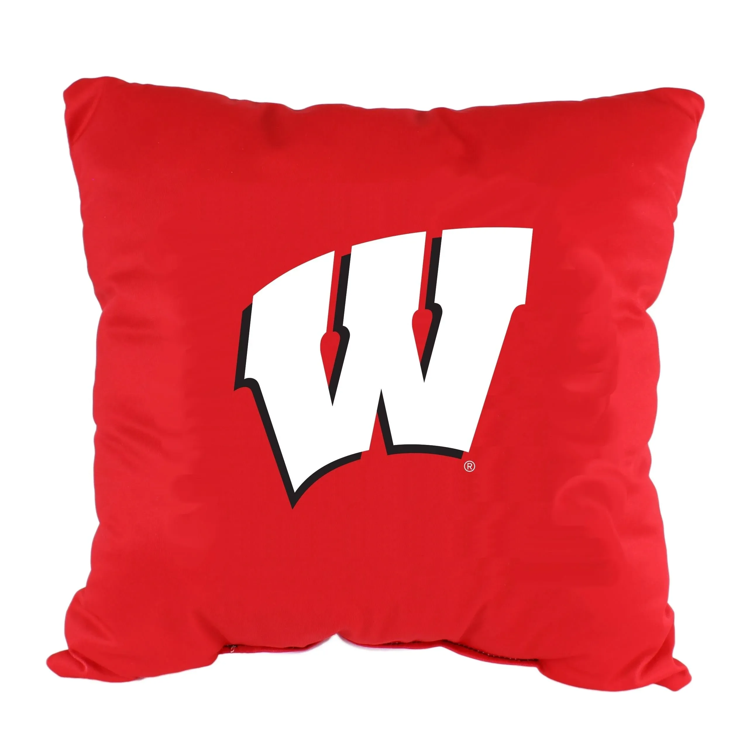 College Covers ETC DP18 Pillow, 16" x 16", Wisconsin Badgers