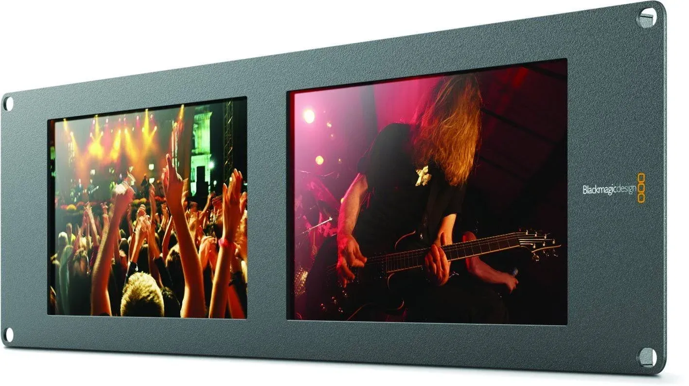 Blackmagic Design SmartView Duo Rackmountable Dual 8" LCD Monitors