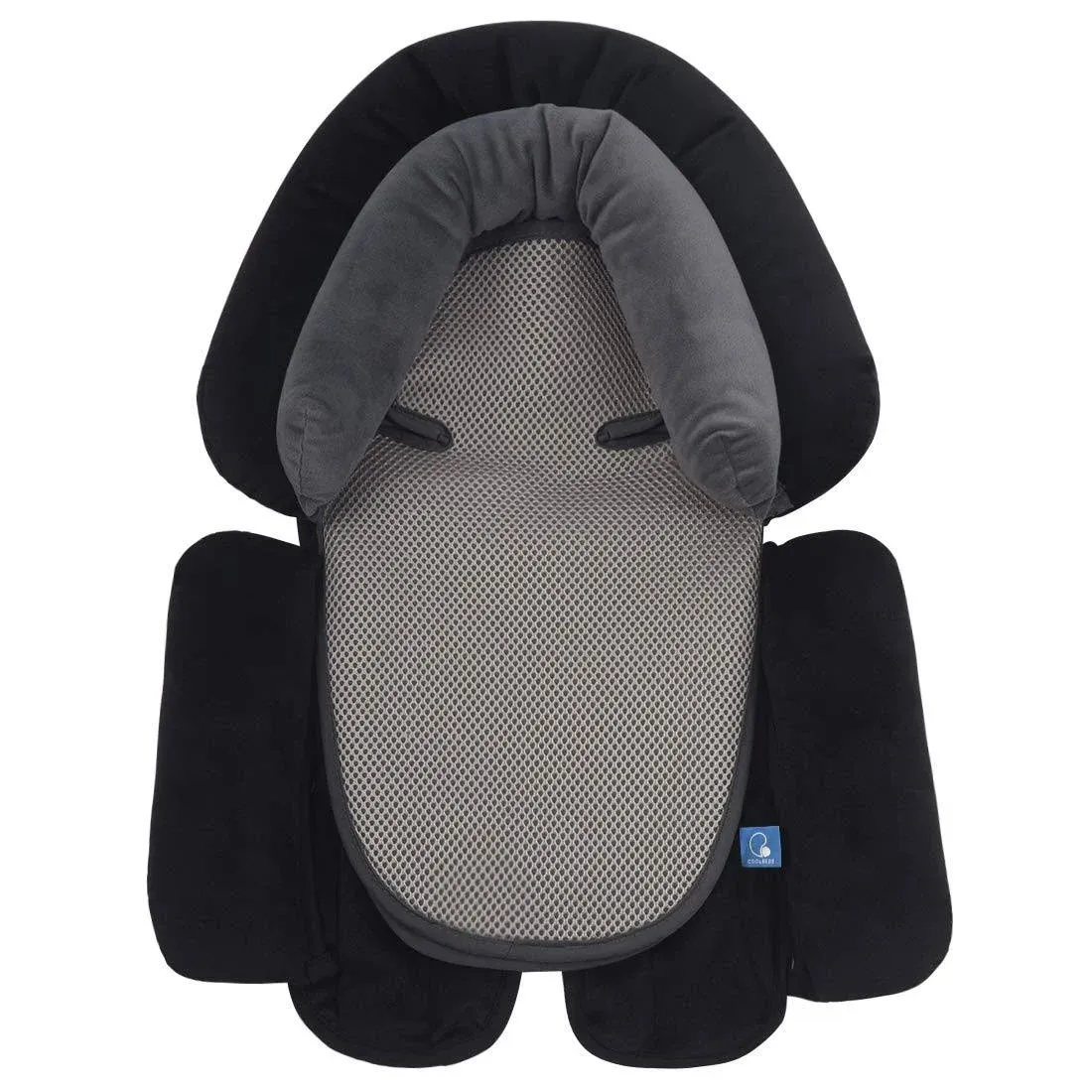 Coolbebe Upgraded 3-in-1 Baby Head Neck Body Support Pillow