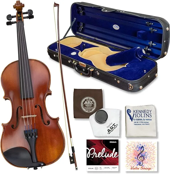 Kennedy Violins CLEARANCE Louis Carpini G2 Violin Outfit