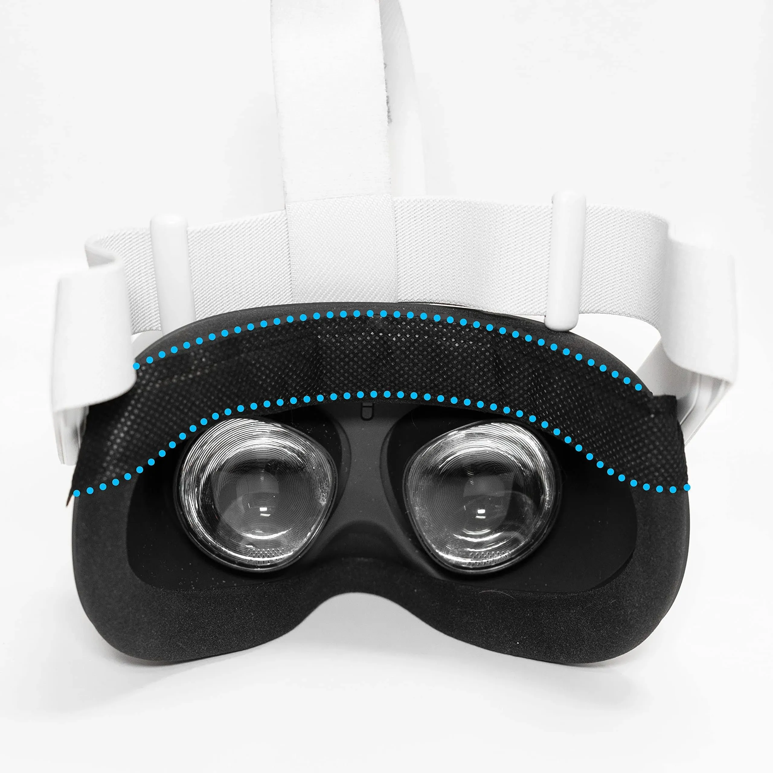 VR Headset and Virtual Reality Goggles Sweat Liner