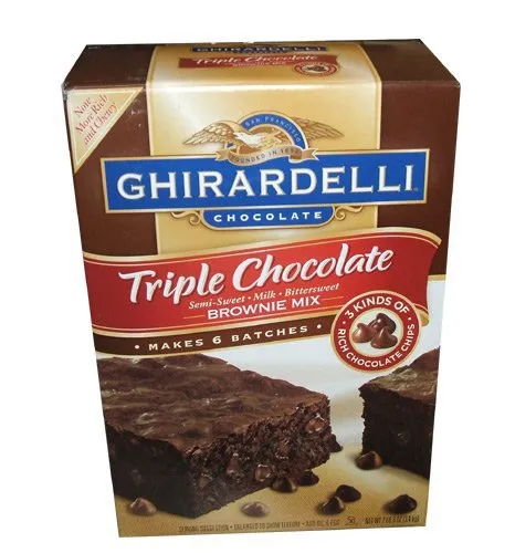 Ghirardelli Triple Chocolate Brownie Mix