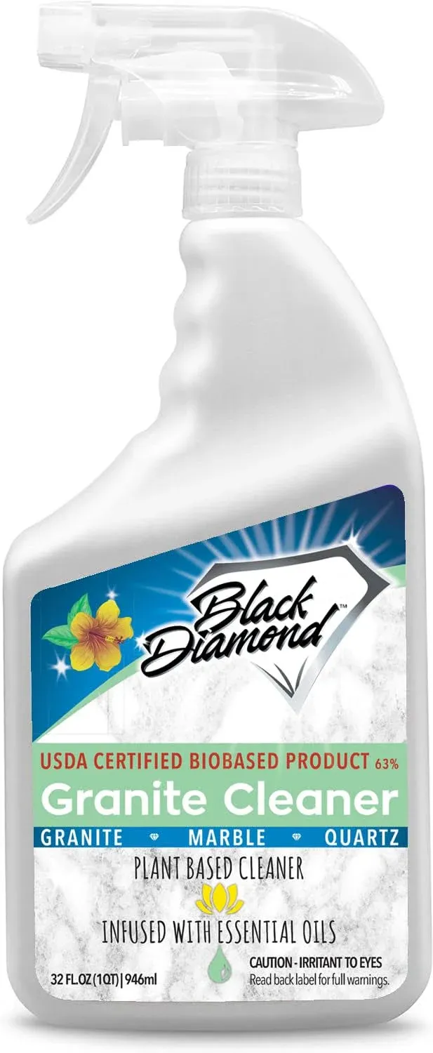 Black Diamond Stoneworks Granite Counter Cleaner: USDA 32 Fl Oz (Pack of 1) 