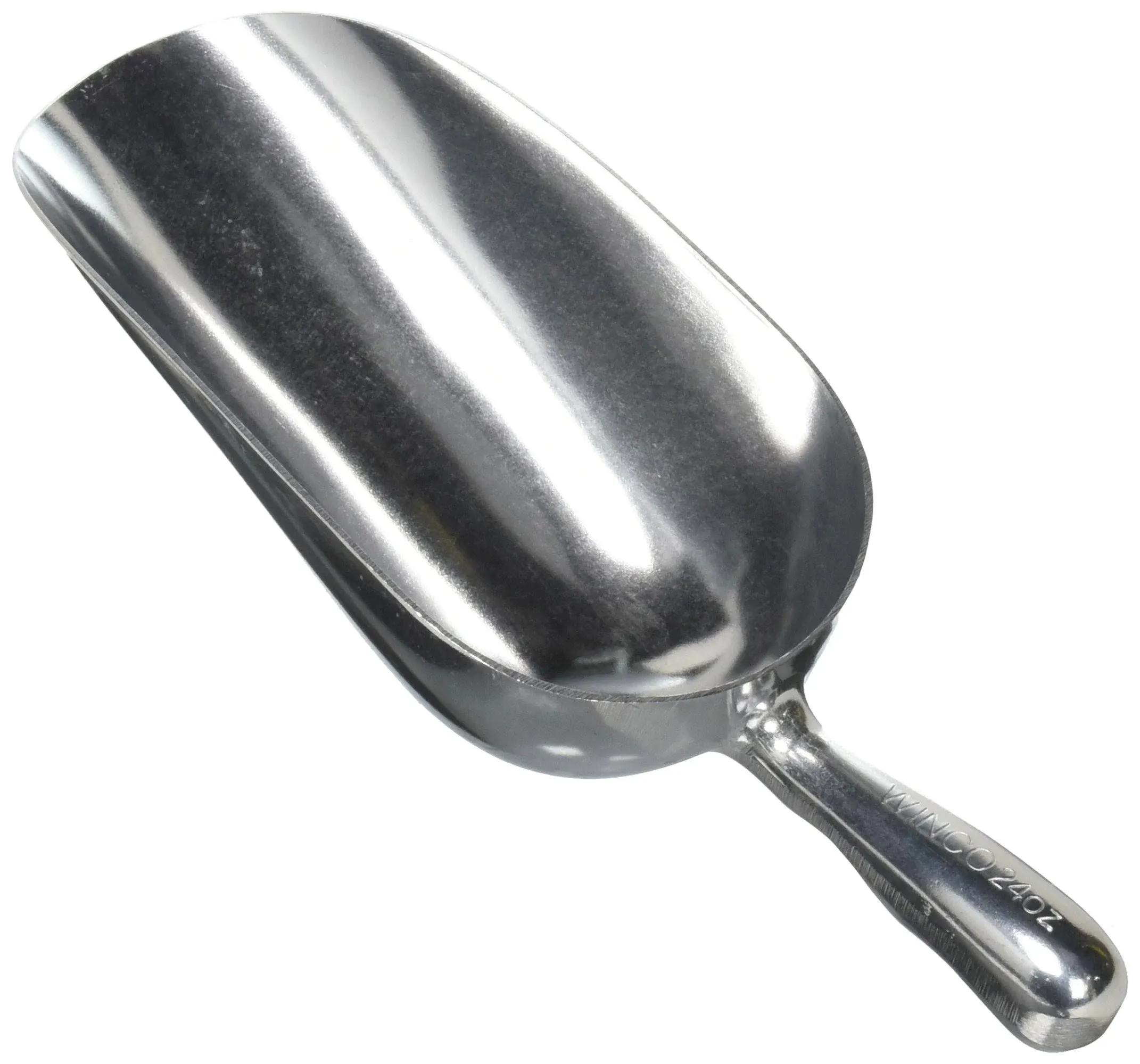 Winco (AS-24) 24 oz. Aluminum Scoop