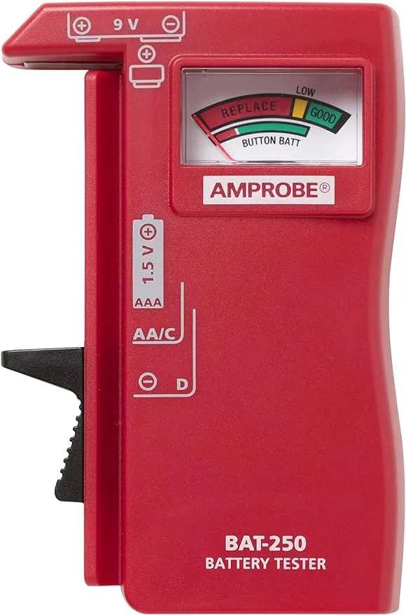 Amprobe BAT-250 Battery Tester, Basic pack