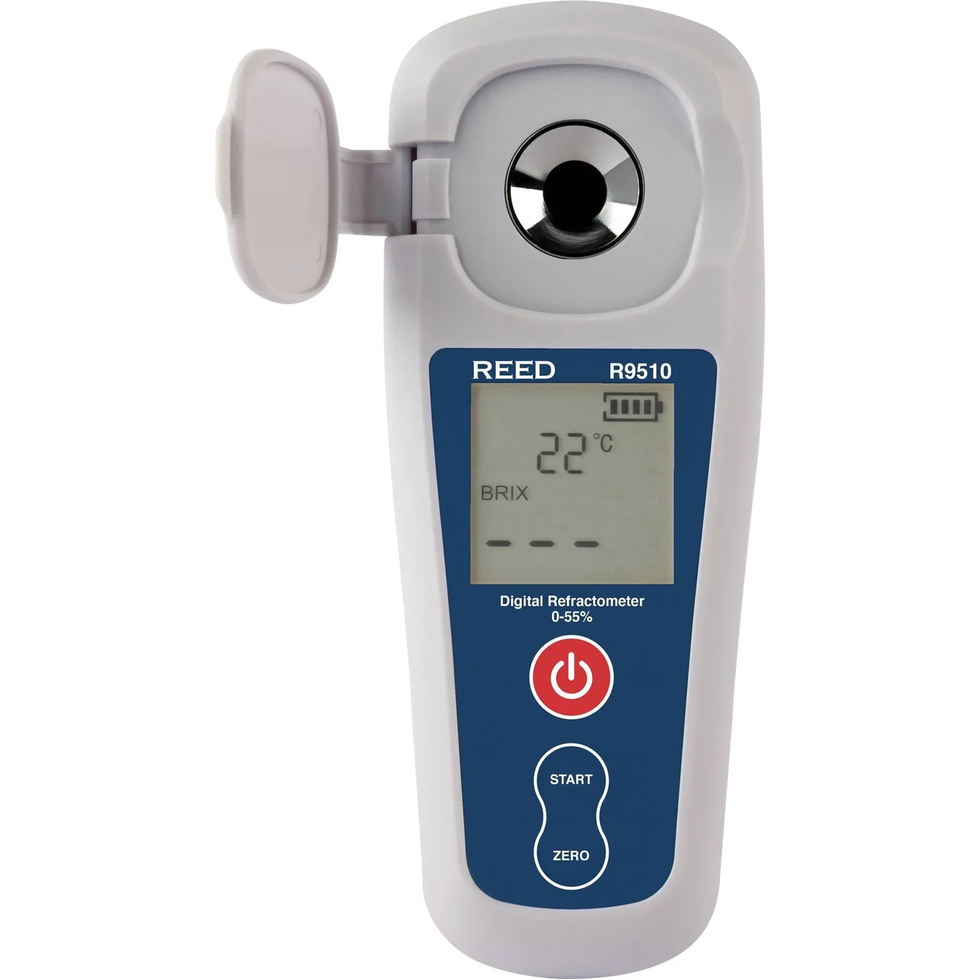 REED Instruments R9500 Brix Refractometer with Automatic Temperature Compensation, 0 to 32 percent Brix Range