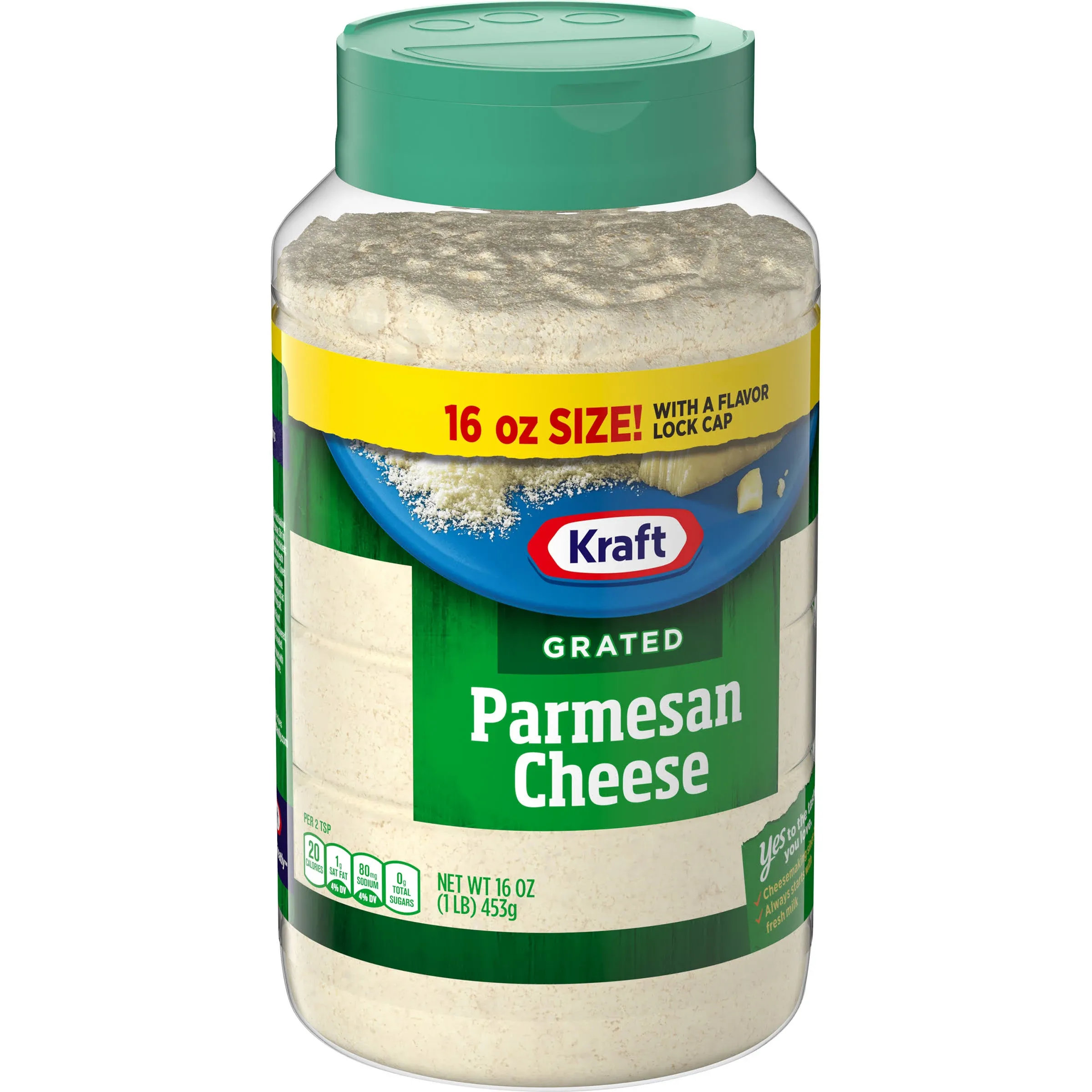 Kraft Grated Cheese, Parmesan - 8 oz