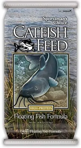 Sportsmans Choice Catfish Feed Big Strike Floating Fish Food 40 Pounds