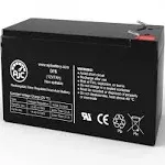 Leoch DJW12-7.2 12V 7Ah Sealed Lead Acid Replacement Battery