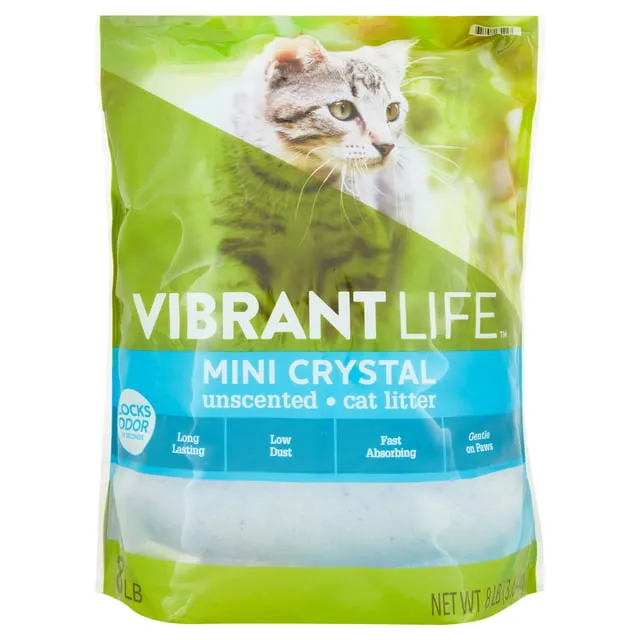 Vibrant Life Mini Crystal Cat Litter