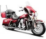 Maisto 32323 2013 Harley Davidson FLHTK Electra Glide Limited Red Bike 1/12