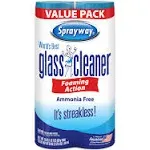 Sprayway Glass Cleaner, Foaming Action, Value Pack - 2 pack, 19 oz