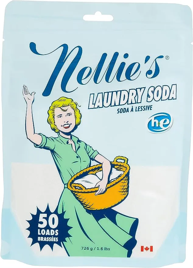 Nellie's Laundry Soda - 50-Load Pouch