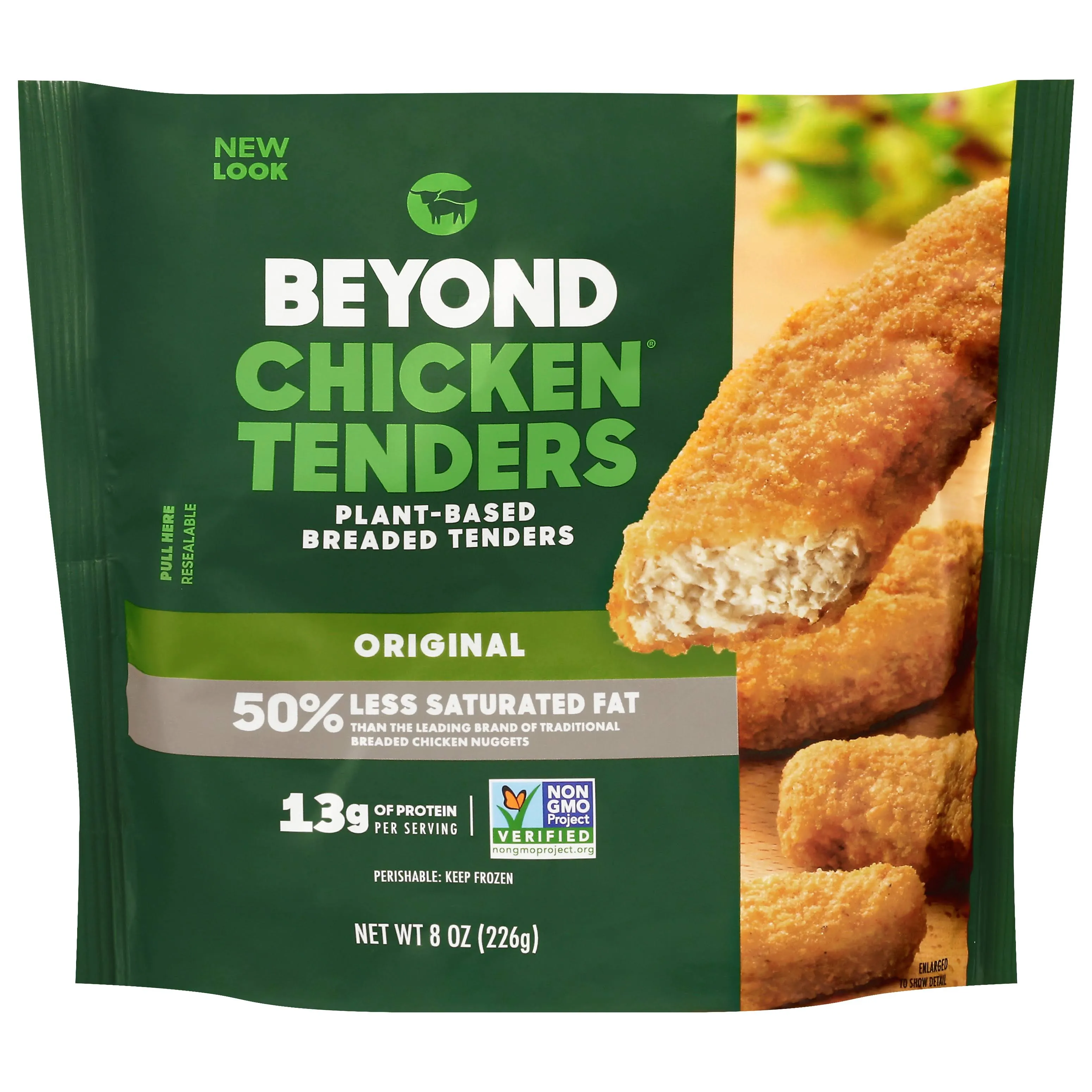 Beyond Meat Beyond Chicken Breaded Tenders, Plant-Based - 8 oz