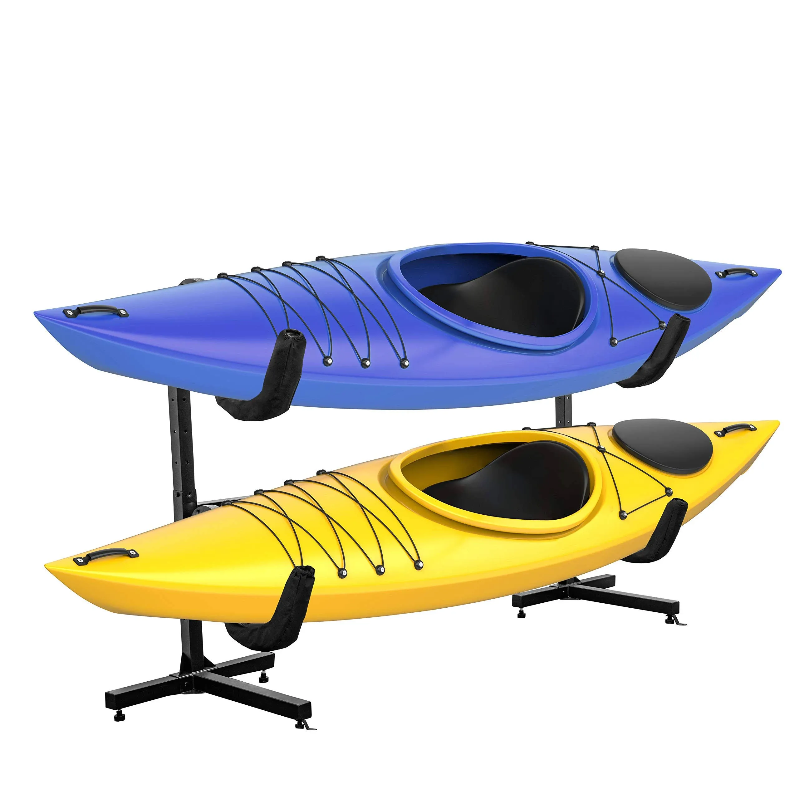 RaxGo Freestanding 2-Kayak Storage Rack