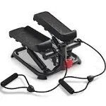 Sunny Health &amp; Fitness Mini Stepper for Exercise Low-Impact Stair Step Cardio...