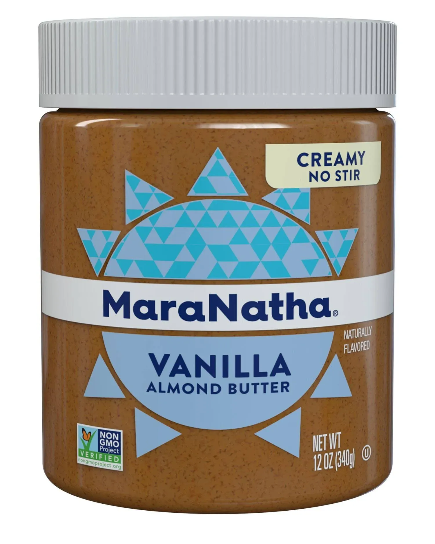 Maranatha Almond Butter, Creamy, Vanilla - 12 oz