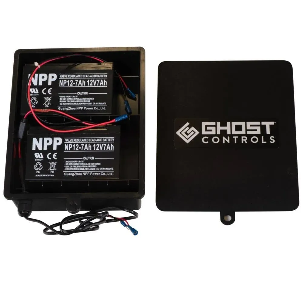 Ghost Controls Battery Box with 2 Batteries