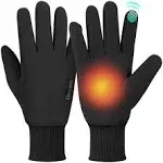 ihuan Guantes de invierno para hombres y mujeres, guantes de clima frío para ...