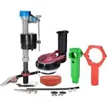 Fluidmaster Everything Toilet Repair Kit Multicolored Metal/Plastic for Universal