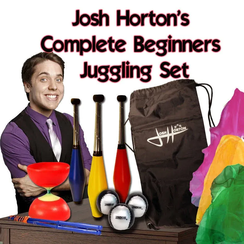 Zeekio Josh Horton Complete Beginner Juggling Set for Kids