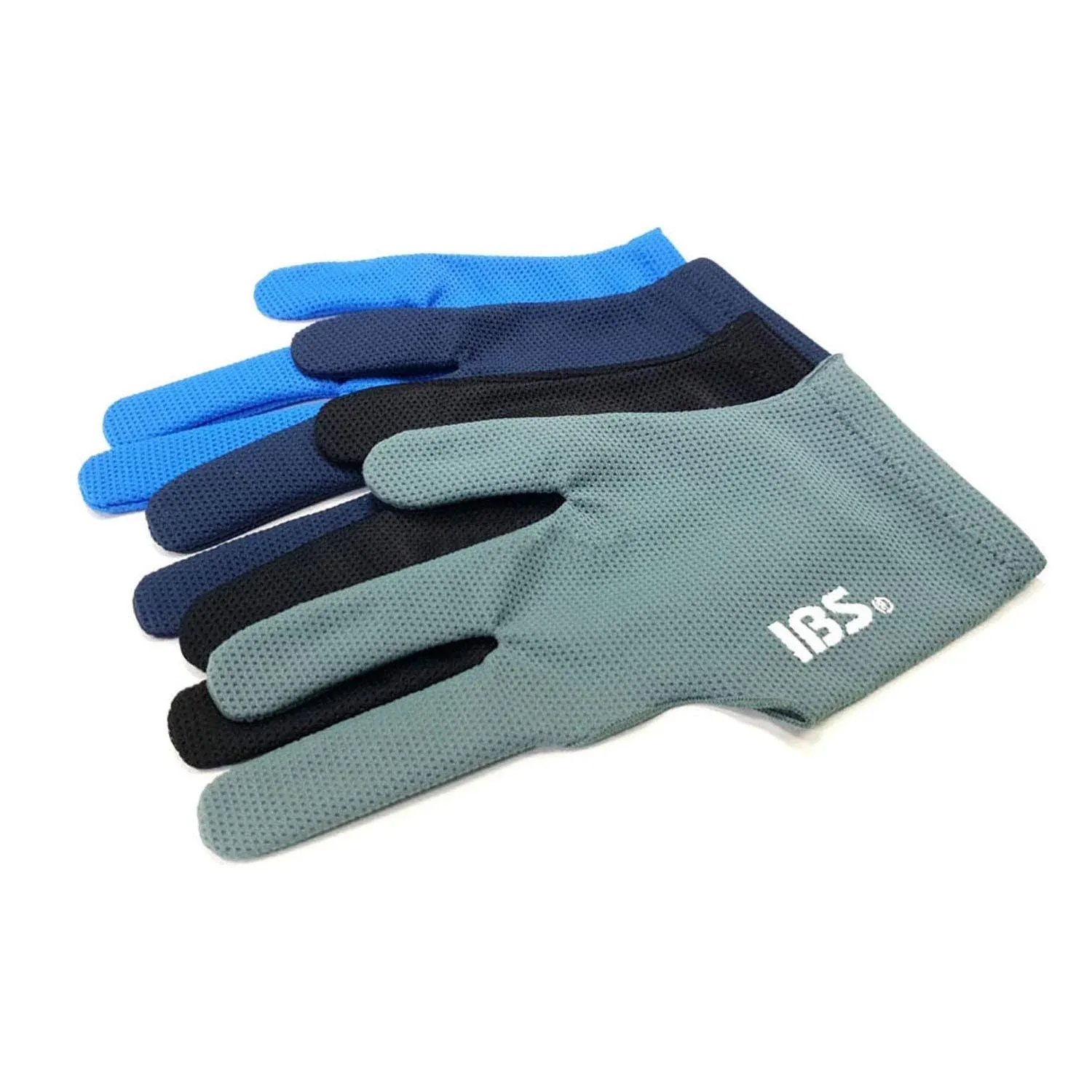 IBS Three Fingers Billiards Glove Snooker Cue Professional Cool Mesh 4 Colors