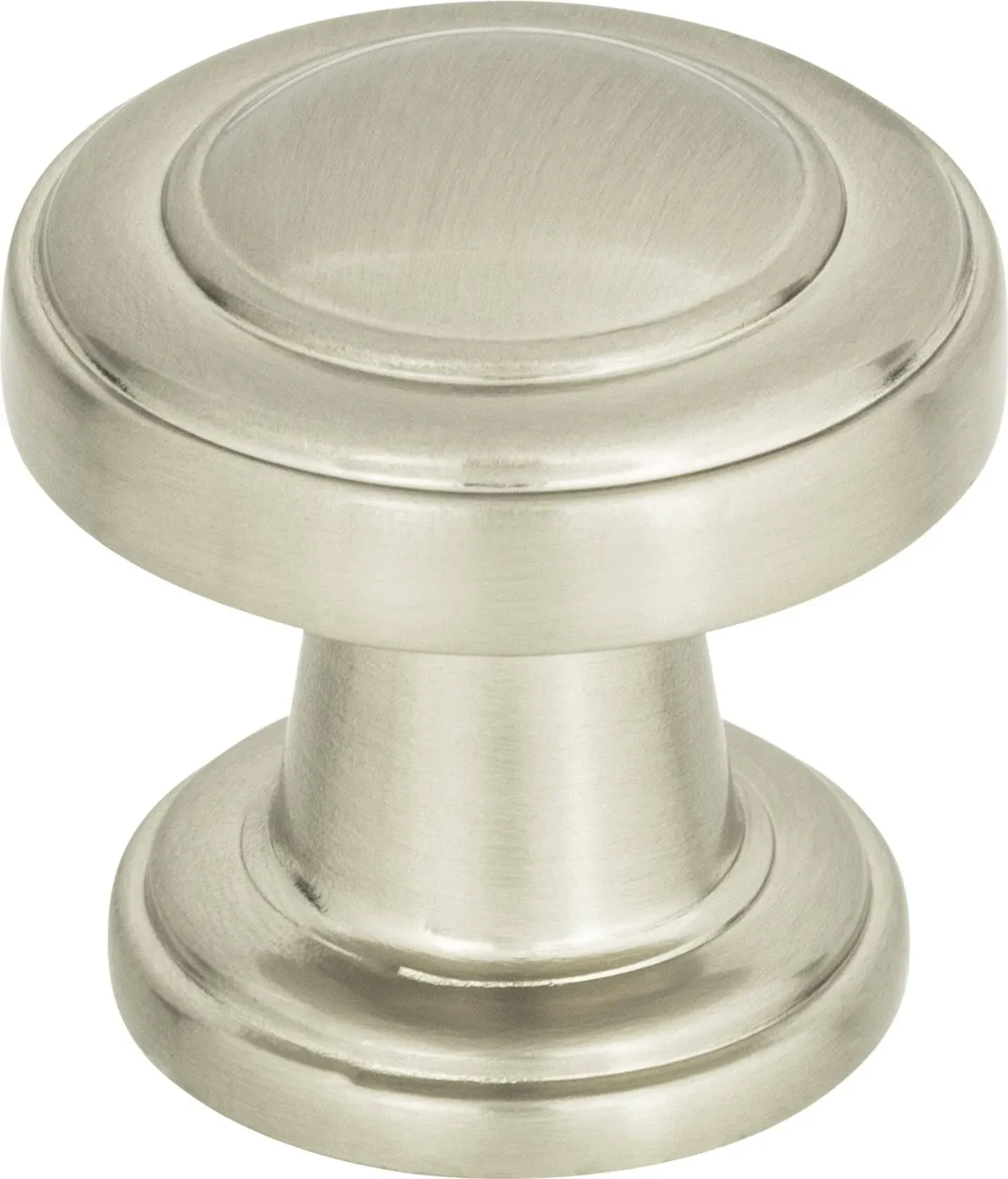 Bronte Collection - 1 1/8" Knob in Brushed Nickel by Atlas Homewares