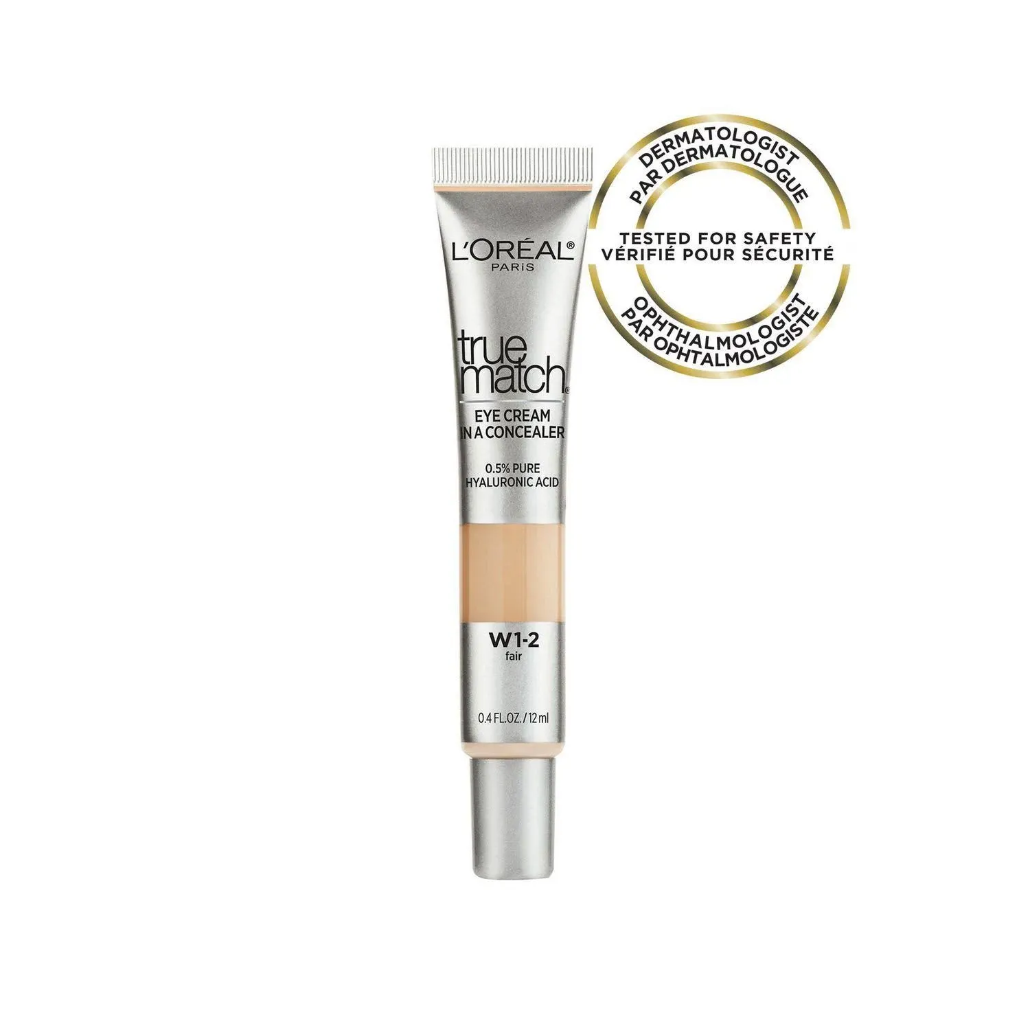 L'oreal True Match Eye Cream in a Concealer, Fair W1-2 - 0.4 fl oz