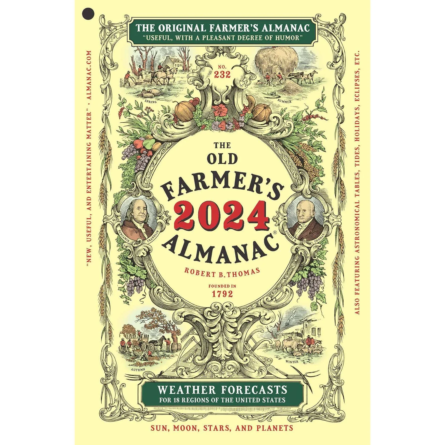 The 2025 Old Farmer&#039;s Almanac Trade Edition Paperback –2024 by Old Farmer&#039;s..new