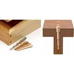 Miller Dowel Mini Starter Set with Stepped Bit and 100 Birch Dowels