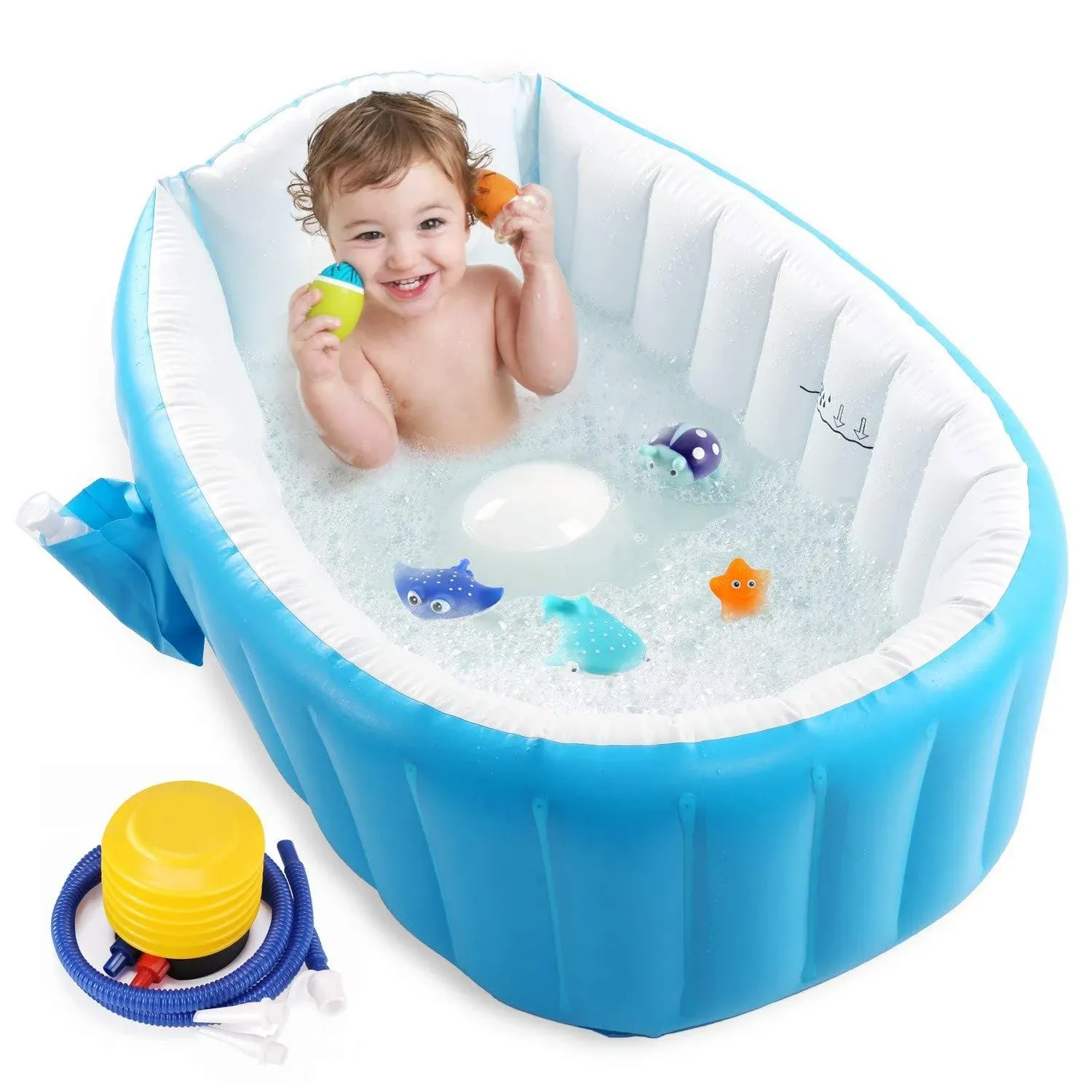 Pawsky Baby Inflatable Bathtub