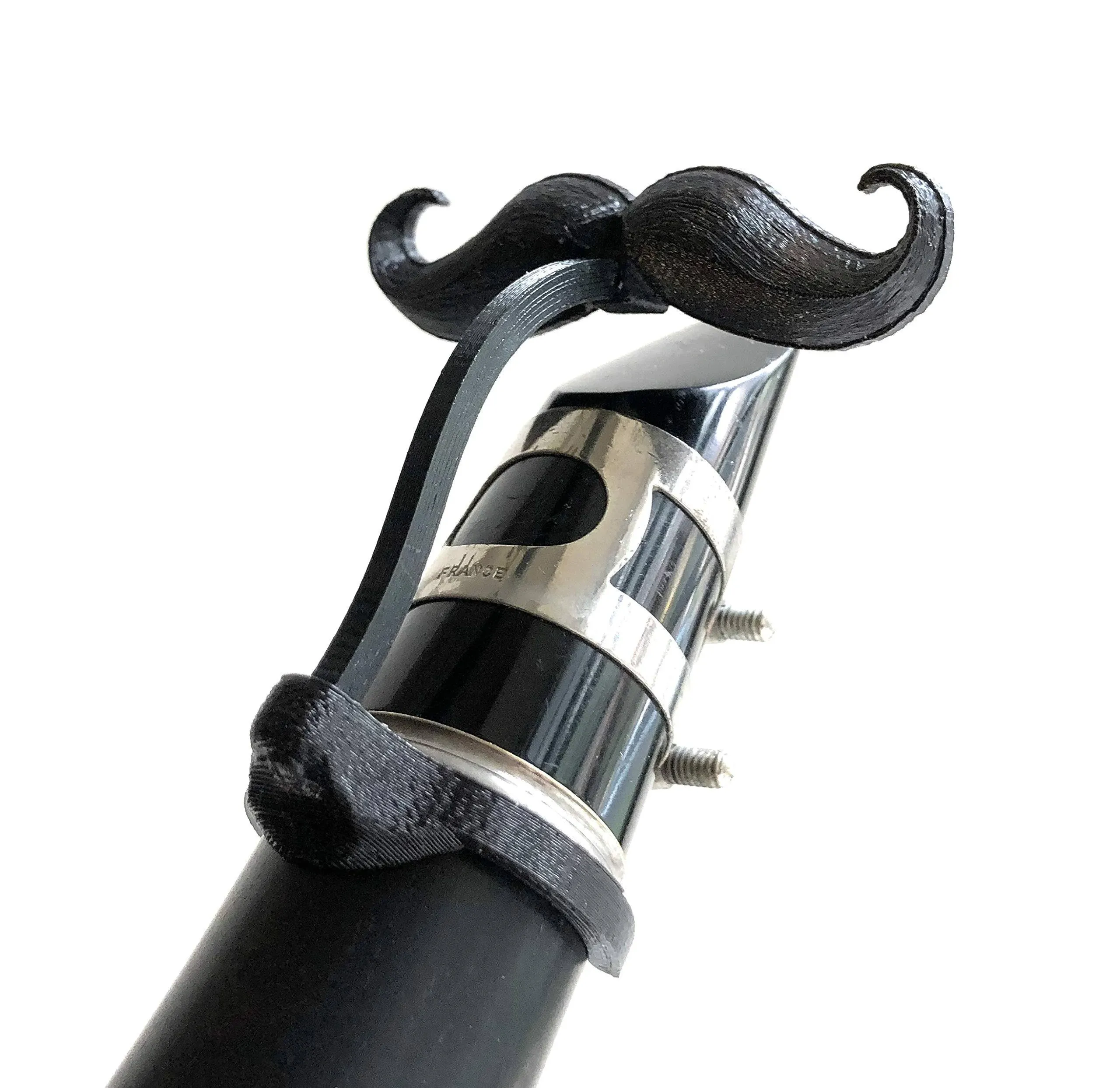 Brasstache Clarinet Stache Clip On Mustache for Clarinet