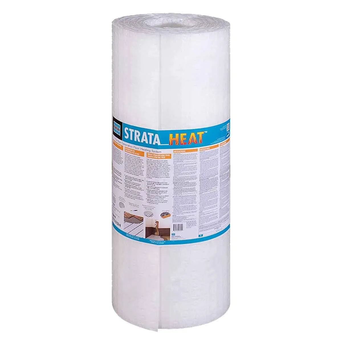 Laticrete 0179-0161-H Strata Heat Mat 1/8" Thick Floor Heating, Uncoupling Membrane Underlayment- 161 Sq Ft Roll