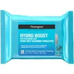 Neutrogena Neutrogena Hydroboost Facial Cleansing & Makeup Remover Wipes With Hyaluronic Acid, Twin Pack, 25 Ct, 25 count (Pack of 4)