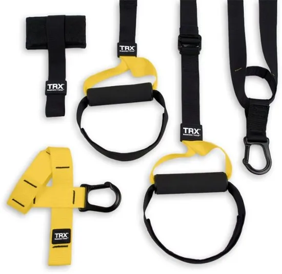 TRX All-in-One Suspension Training System: Weight Training, Cardio, Cross Training, Resistance Training. Full Body Workouts for Home, Travel, and Outdoors. Includes Indoor & Outdoor Anchor system