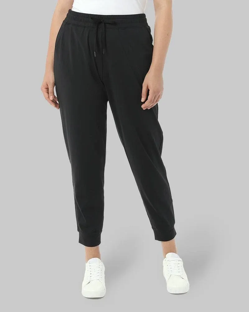 32 Degrees Women's Tech Fleece Jogger Black / S