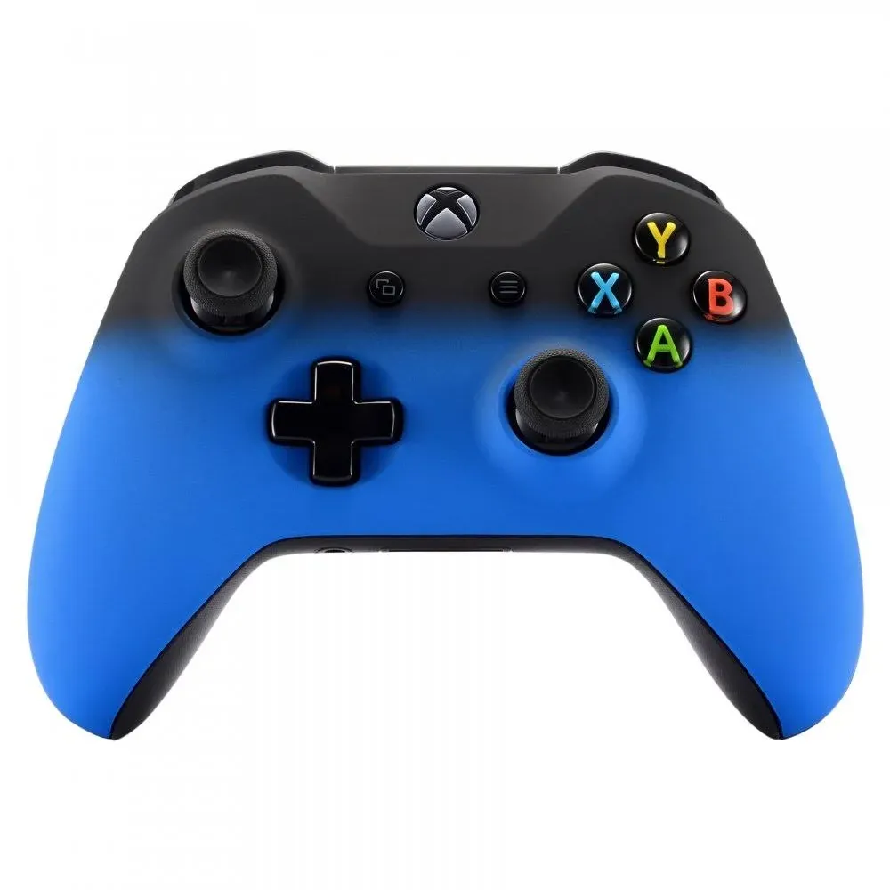 eXtremeRate Replacement Front Housing Shell for Xbox One X & S Controller (Model 1708) - Shadow Blue