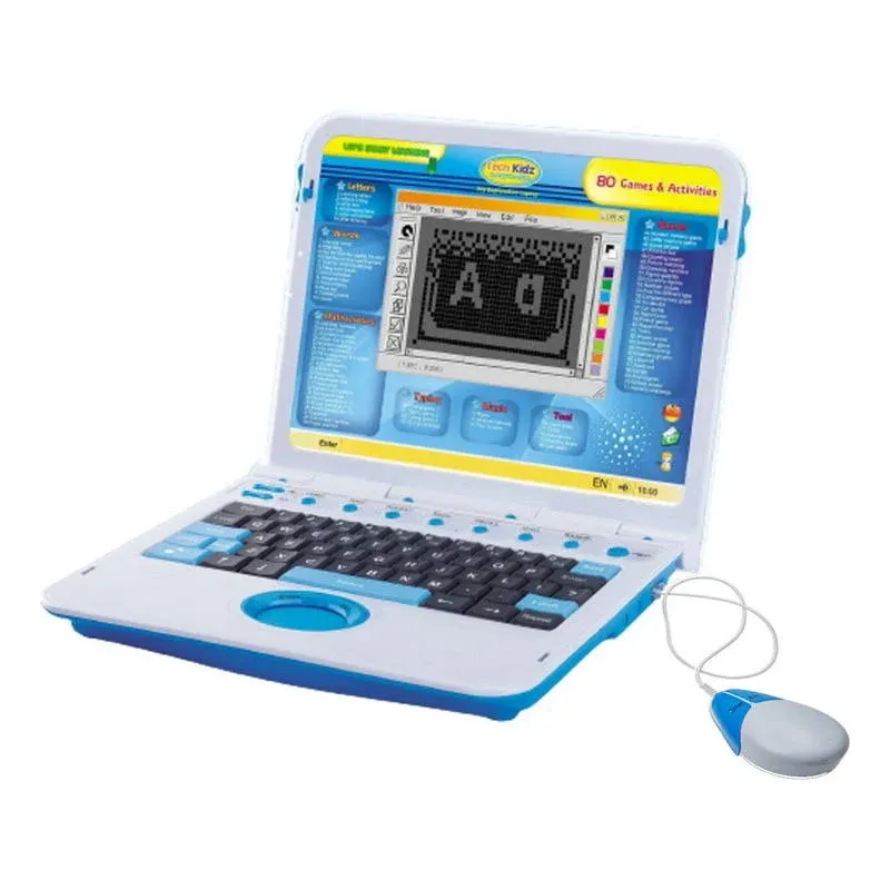 NO MOUSE/KEYBOARD Tech Kidz My Exploration Educational Toy Laptop Only - Tested