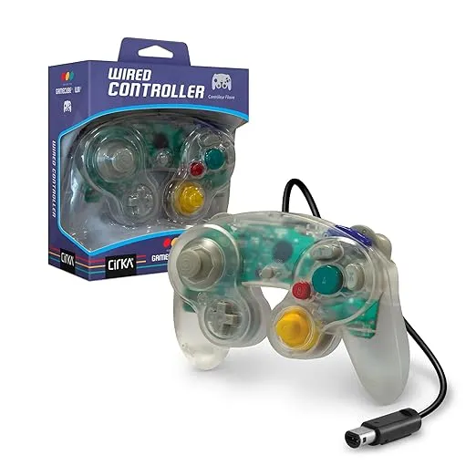 Nintendo Wii/GameCube CirKa controller (Clear)