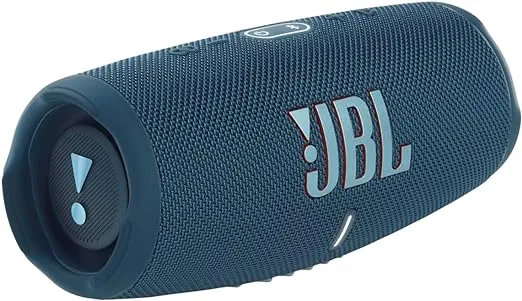 JBL CHARGE 5 - Portable Waterproof (IP67) Bluetooth Speaker with Powerbank USB Charge out, 20 hours playtime, JBL Partyboost (Blue)