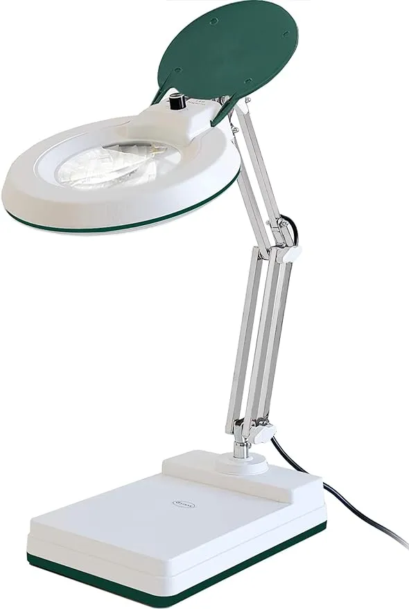 Magnifying Desk Lamp, Magnifying Lamp Led,10X Magnifying Lamp Dimmable, 120 P...