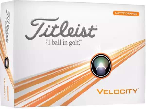 Titleist 2024 Velocity White Golf Balls