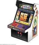 My Arcade Dig Dug Micro Player -Collectible Miniature-Fully Playable, 6.75 Inch Collectible, Color Display, Speaker, Volume Buttons, Headphone Jack (DGUNL 3221) - Electronic Games