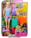 Barbie Doll and Accessories, It Takes Two “Malibu” Camping Doll with Pet Puppy and 10+ Accessories, HDF73