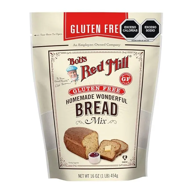 Bob's Red Mill, Gluten-free, Wheat and Dairy free Bread Mix, 16 oz 