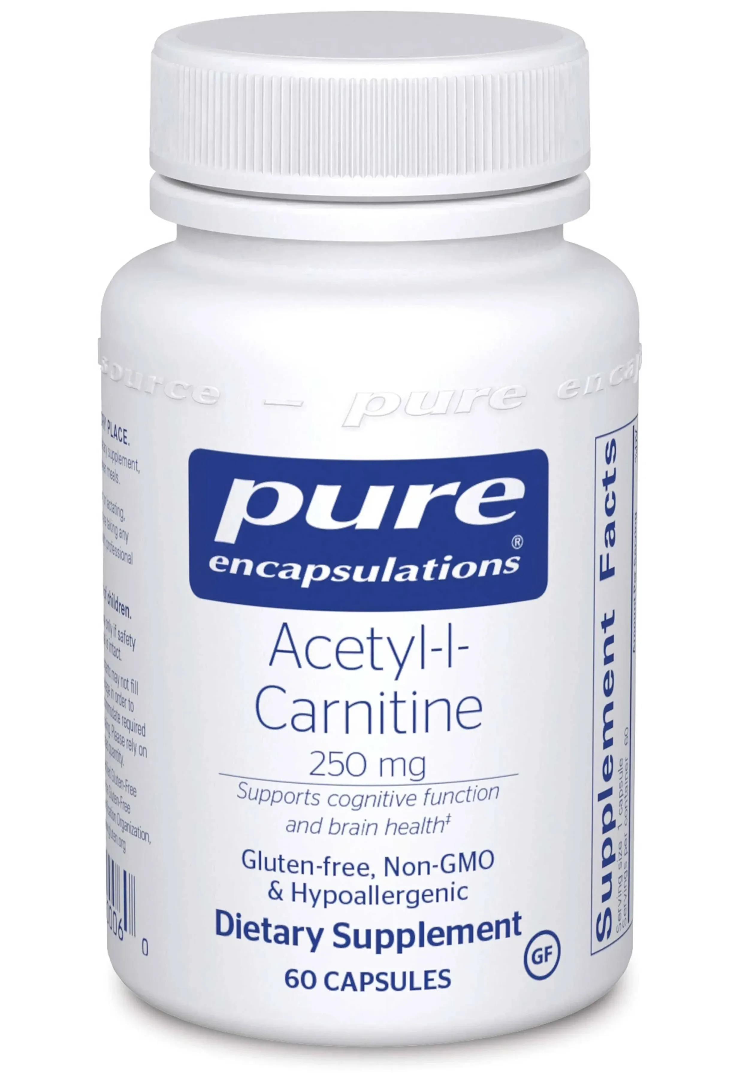 Pure Encapsulations Acetyl-L-Carnitine mg