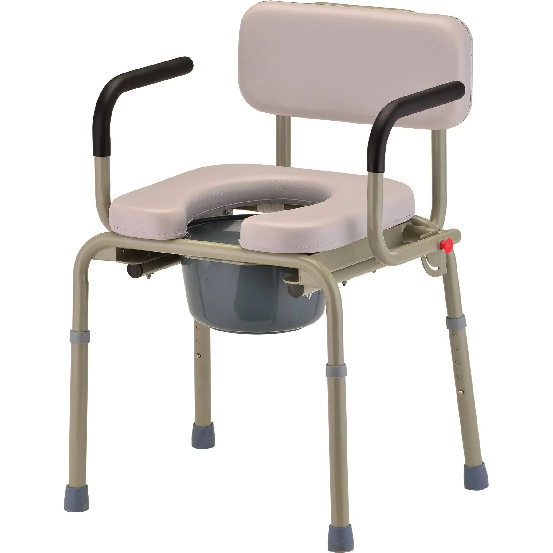 Nova Medical Padded Drop-Arm Commode